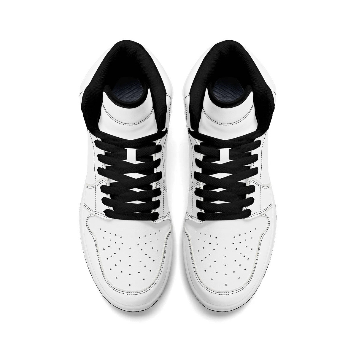 Unisex New Synthetic Leather High Top Sneakers