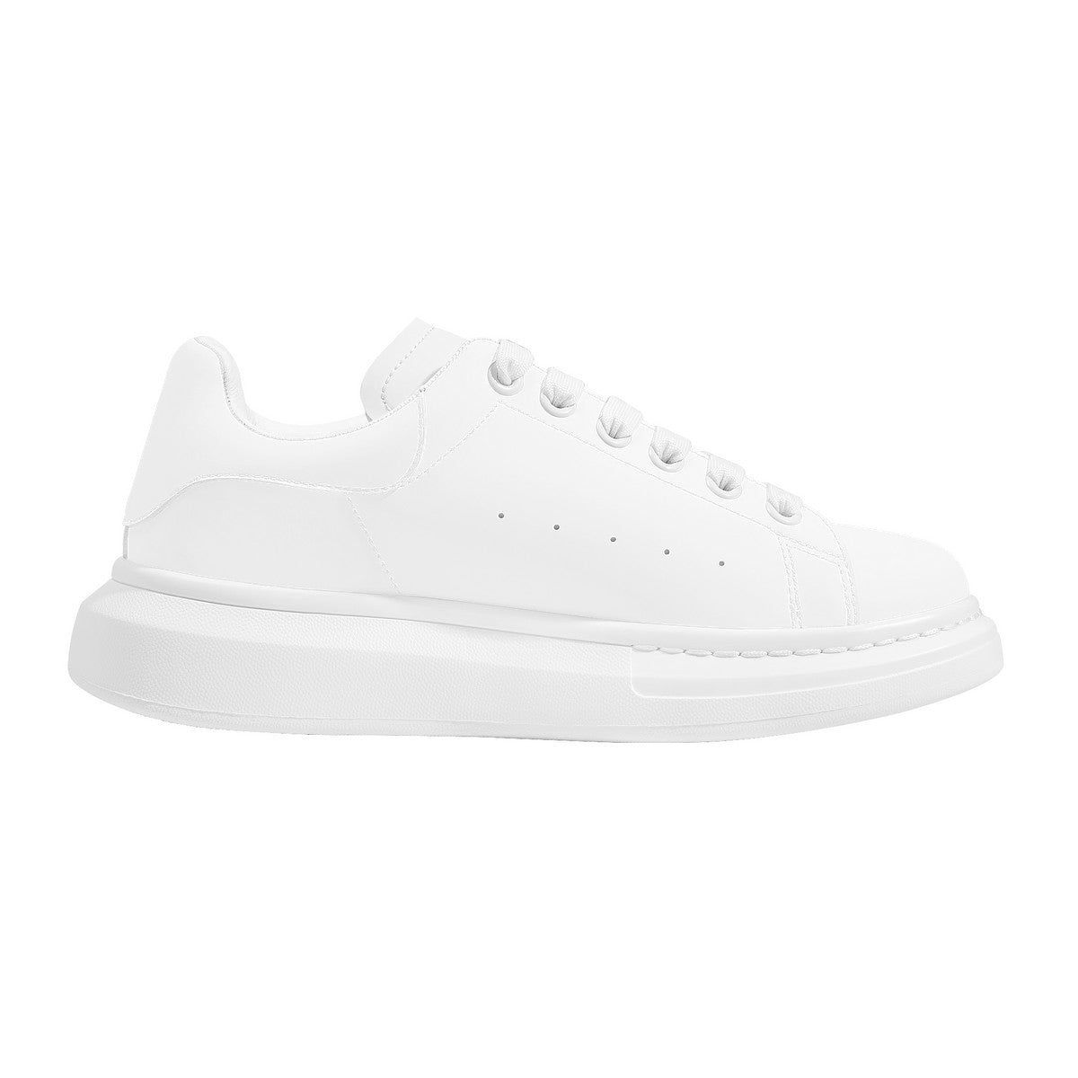 D69 Heighten Low Top Shoes - White
