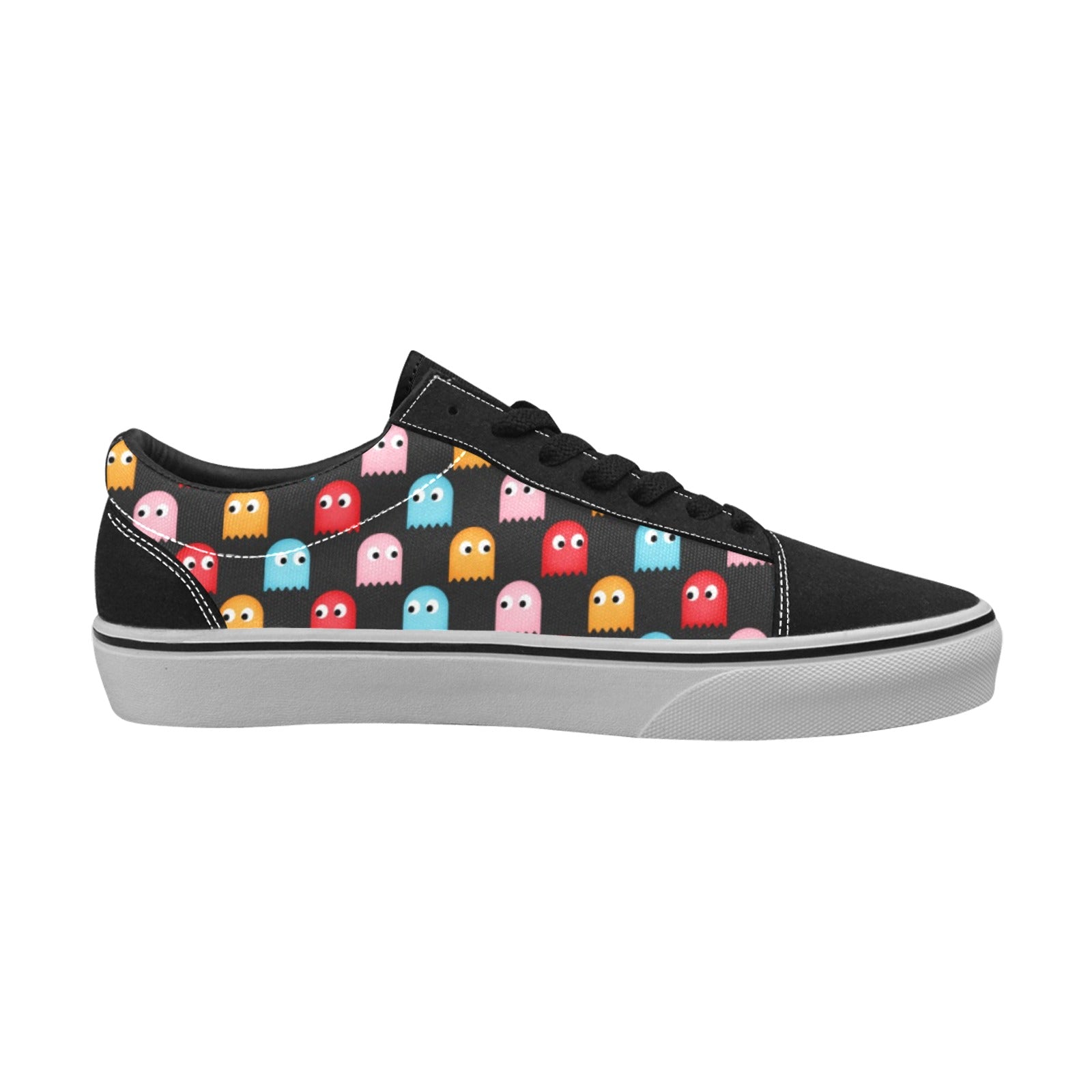 Pac Men's Lace-Up Canvas Shoes (Model E001-2)
