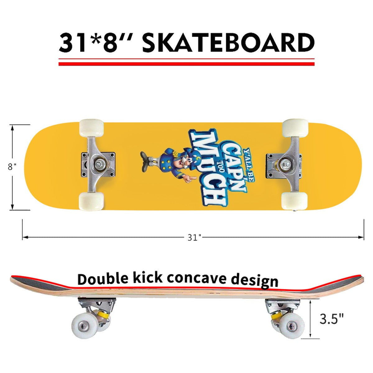Complete Skateboard (Made in USA)