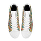 Copy of FWS High-Top Canvas Shoes With Customized Tongue - White