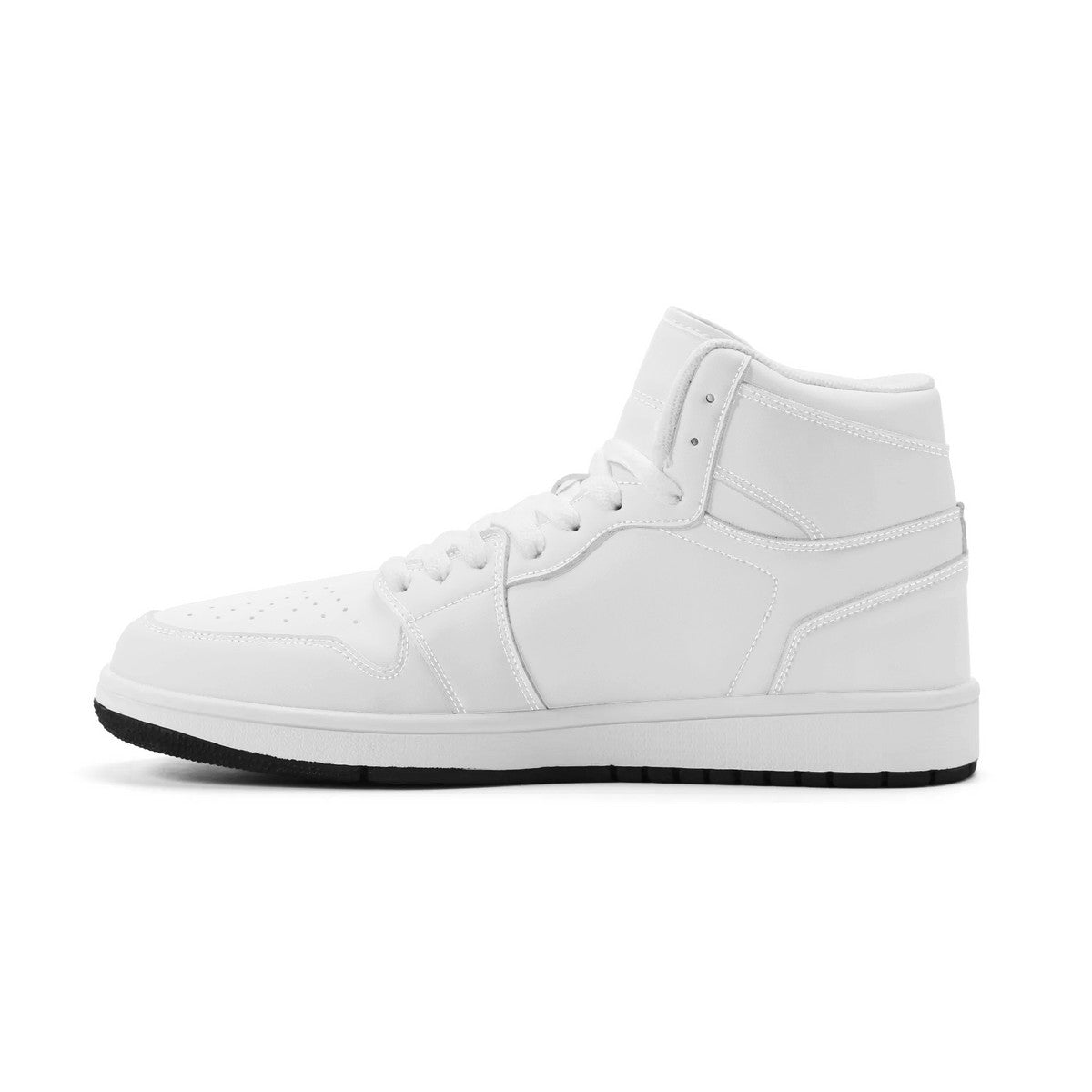 Unisex New Synthetic Leather High Top Sneakers