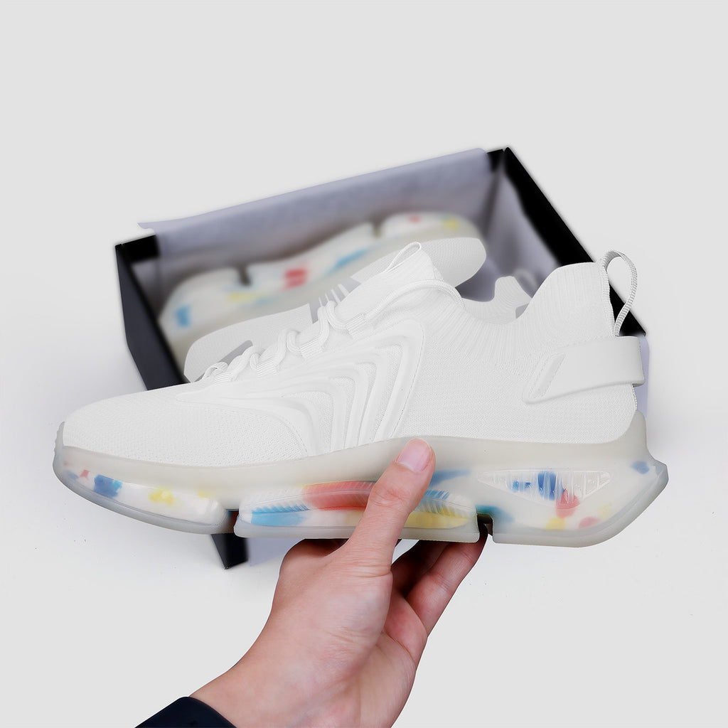 SF_S35 Air Max React Sneakers - White