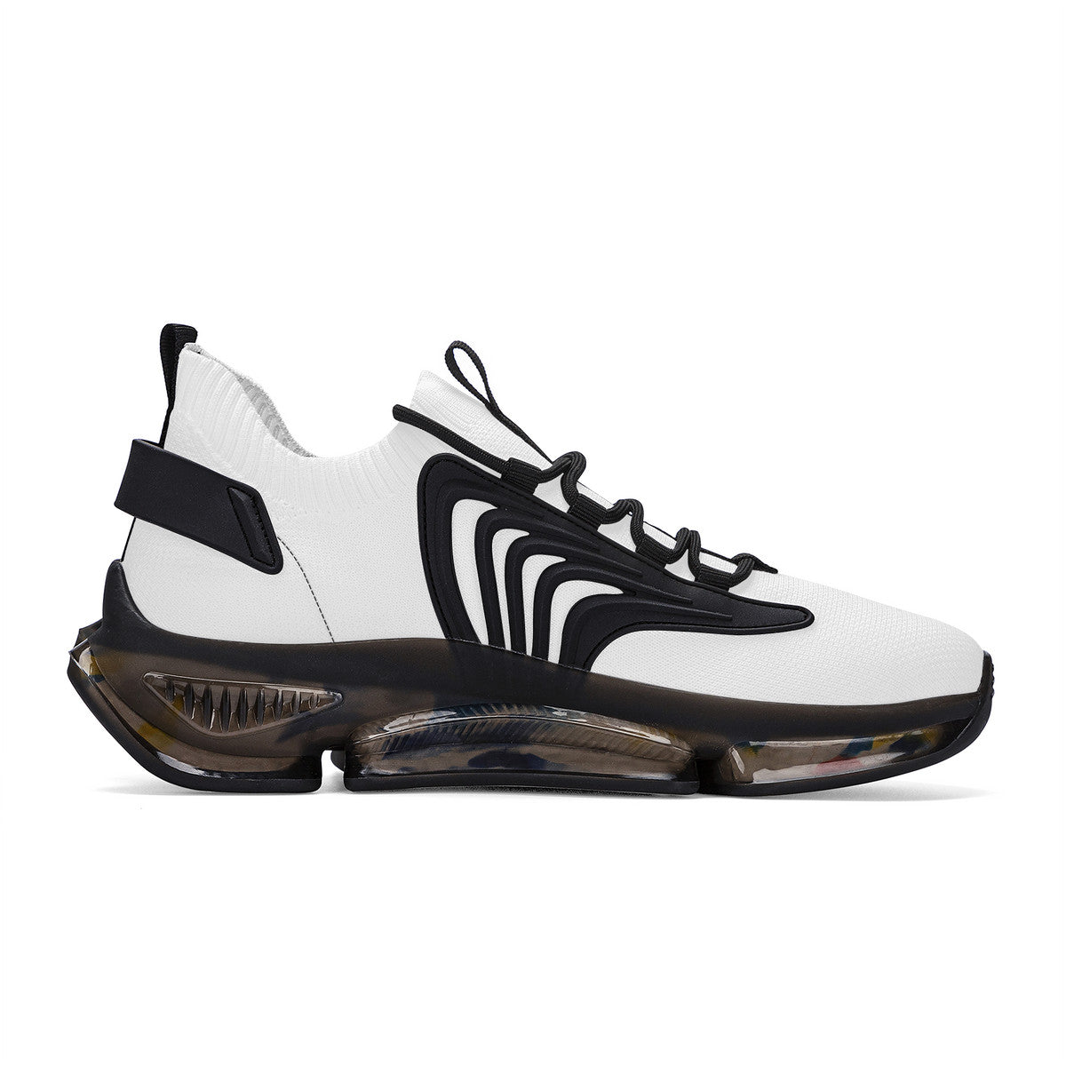 SF_S36 Air Max React Sneakers - Black