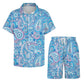 Short Sleeve Shirt and Shorts Set(All-Over Printing)