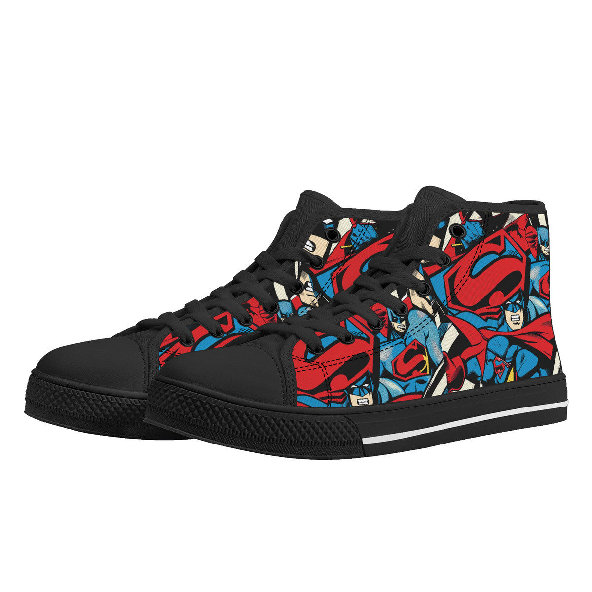 Copy of D25 High-Top Canvas Shoes - Black