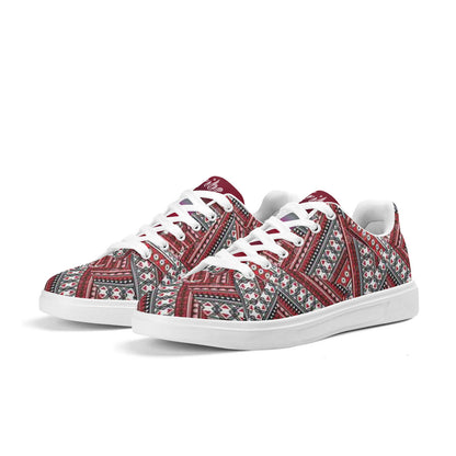 Copy of Tribe Red Canvas Shoes Comfortable Walking Sneakers