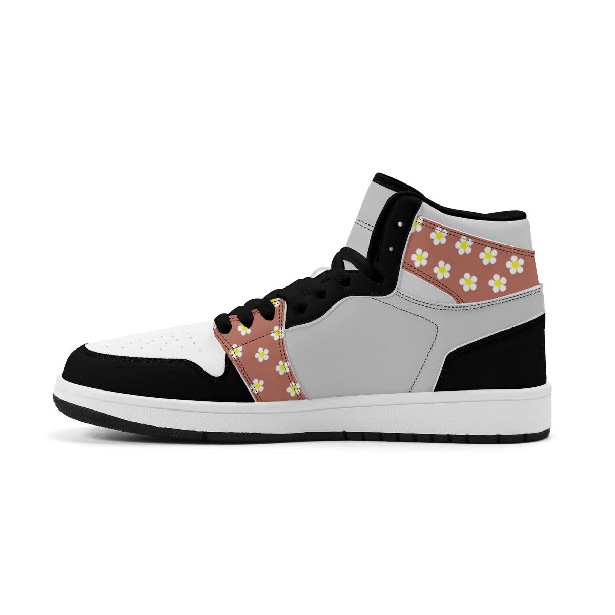 Unisex New Synthetic Leather High Top Sneakers