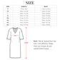 120gsm Mediterranean Style V Neck Mid-Sleeve Robe(All-Over Printing)