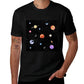 DTF 180gsm Short Sleeve Cotton Crewneck T-Shirt for Men Women (Front Printing)