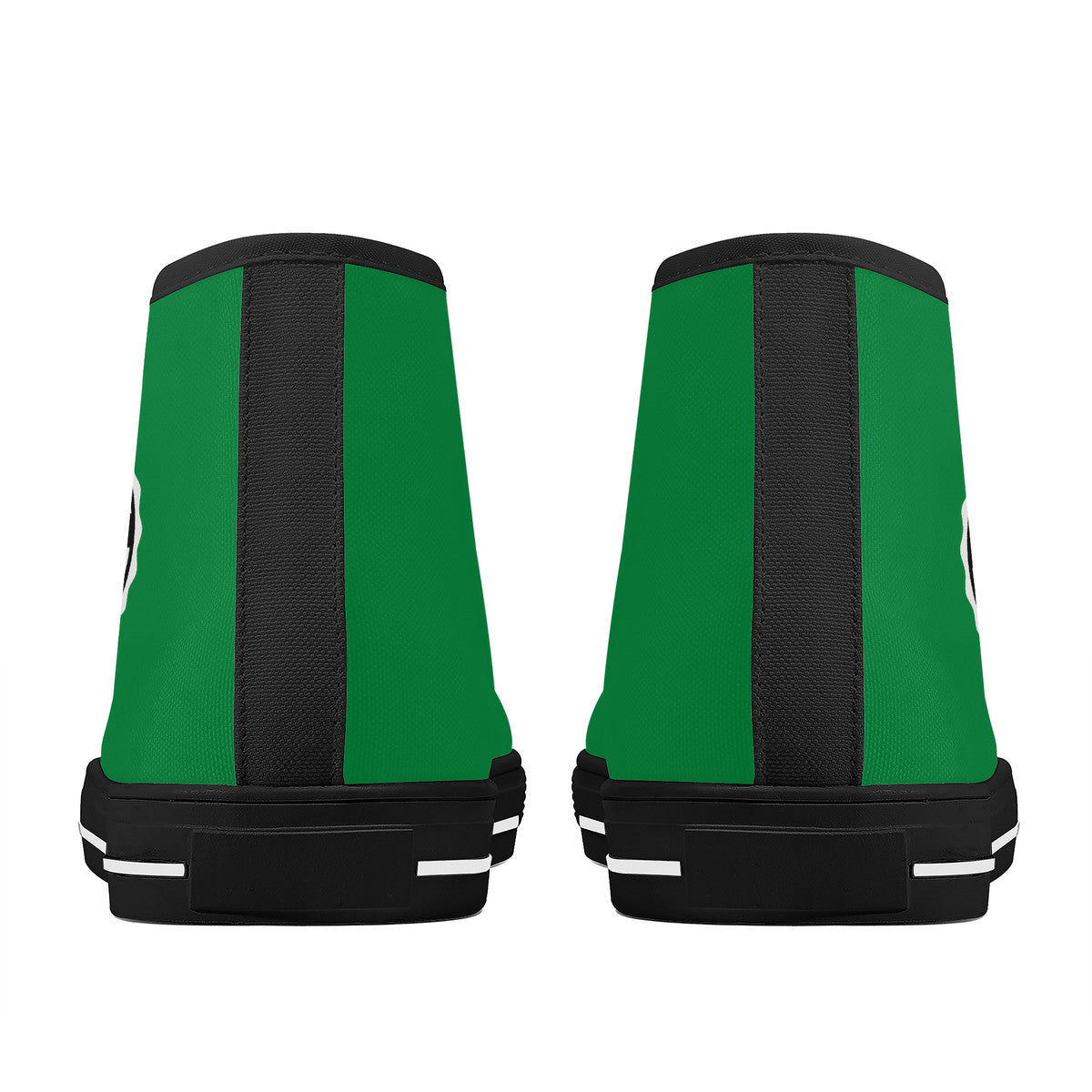 Copy of Fearless Pioneer High-Top Canvas Shoes With Customized Tongue - Black