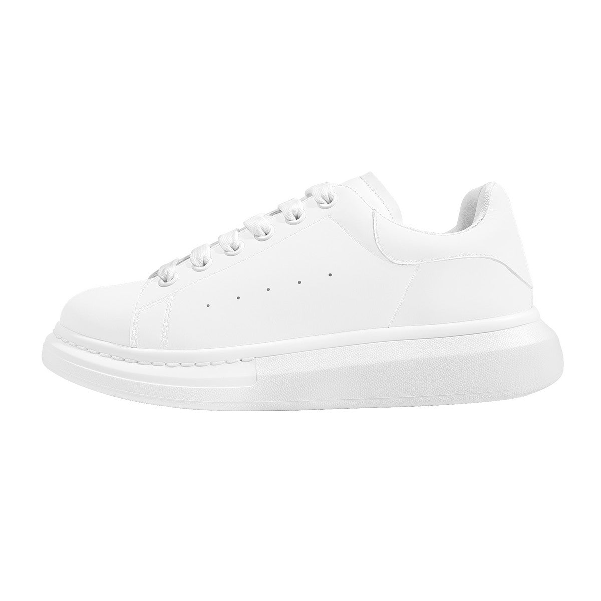 D69 Heighten Low Top Shoes - White