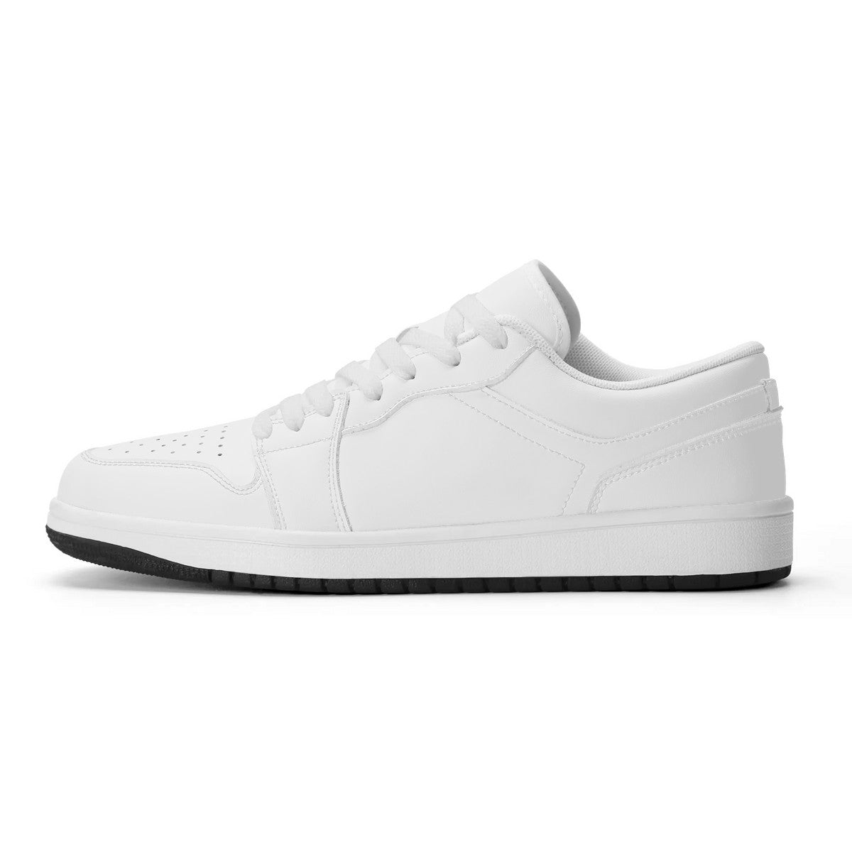 Unisex New Synthetic Leather Low Top Sneakers