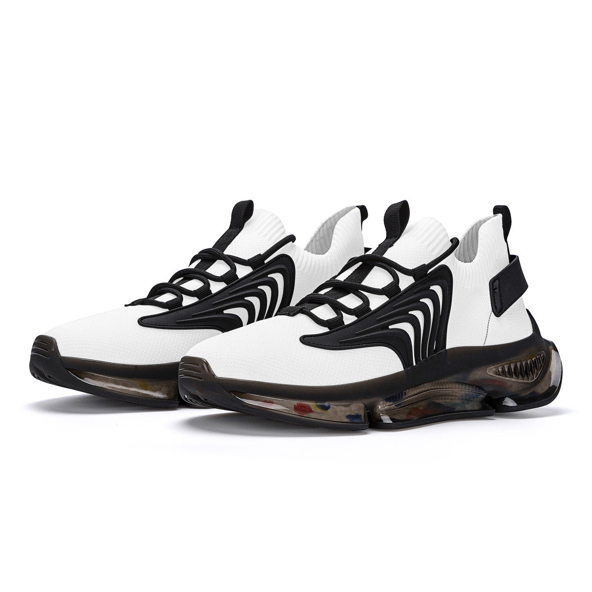 SF_S36 Air Max React Sneakers - Black