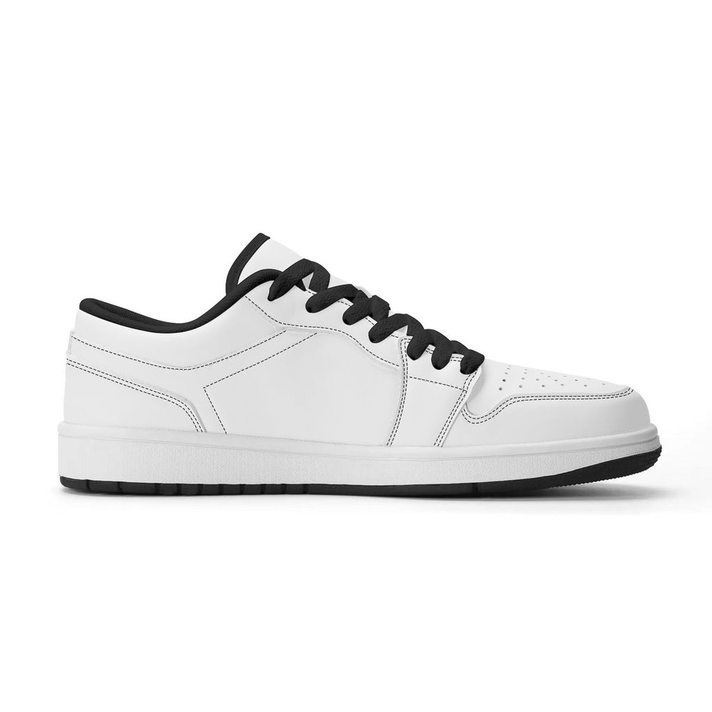Unisex New Synthetic Leather Low Top Sneakers