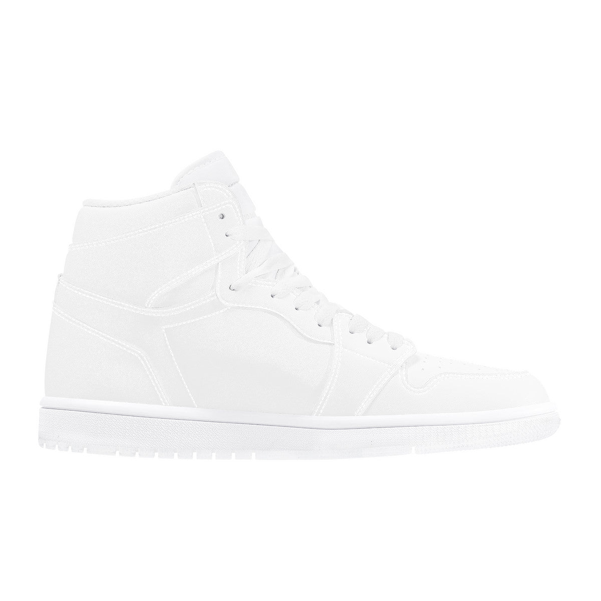 D17 High Top Synthetic Leather Sneaker