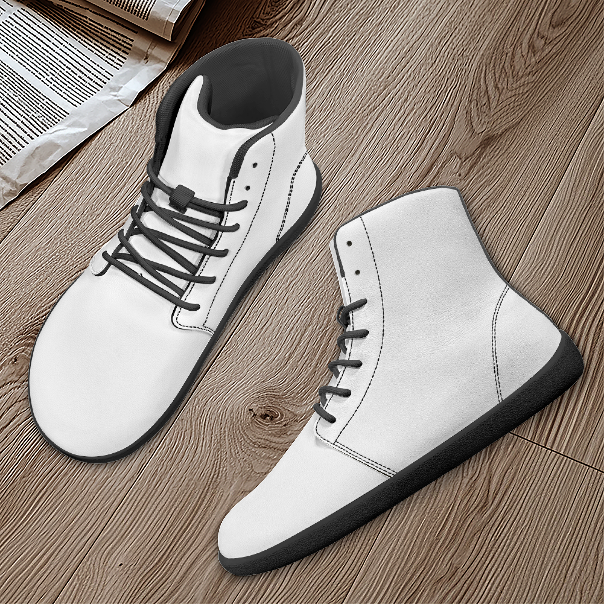 Unisex Barefoot High-Top Sneakers