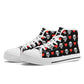Copy of FWS High-Top Canvas Shoes With Customized Tongue - White