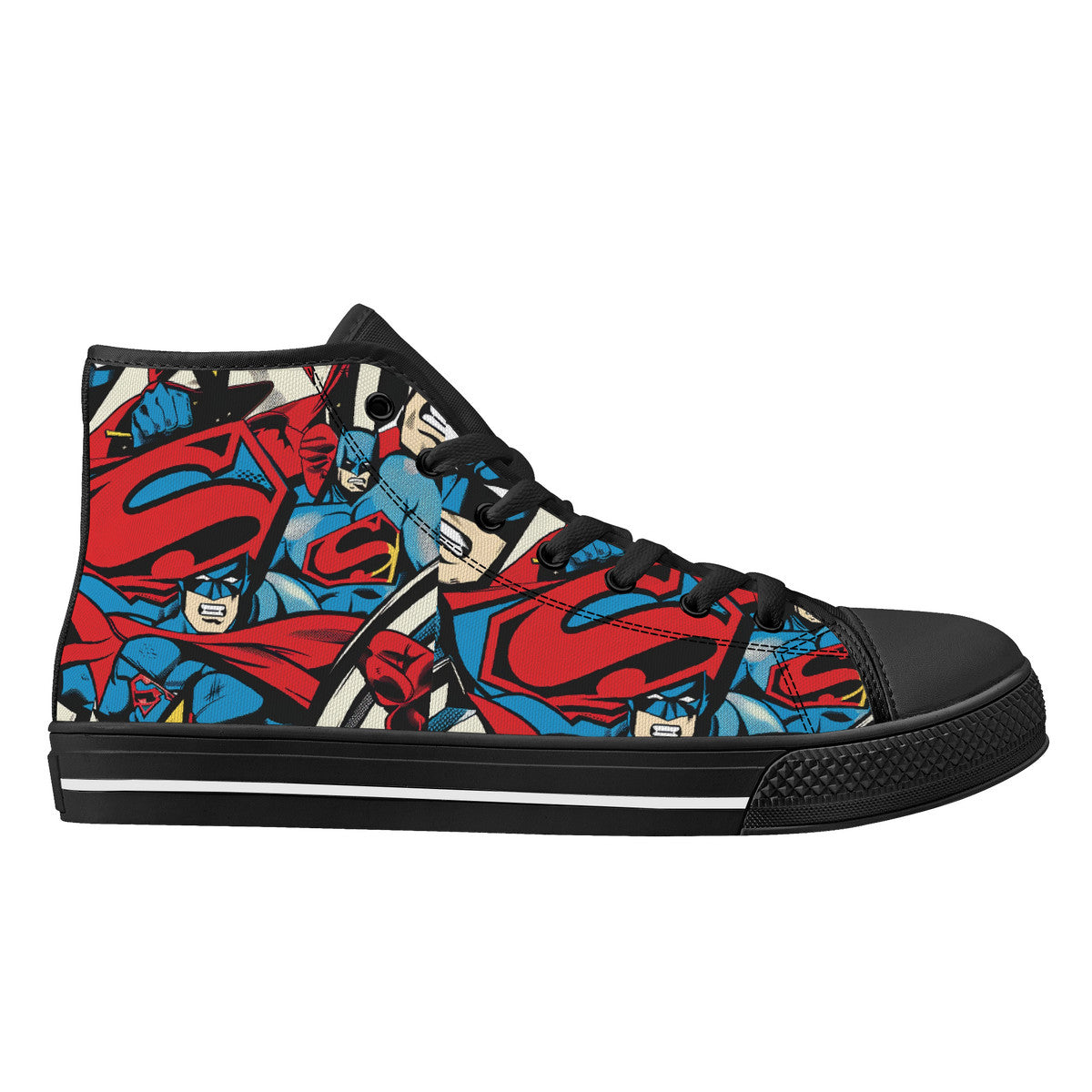 Copy of D25 High-Top Canvas Shoes - Black