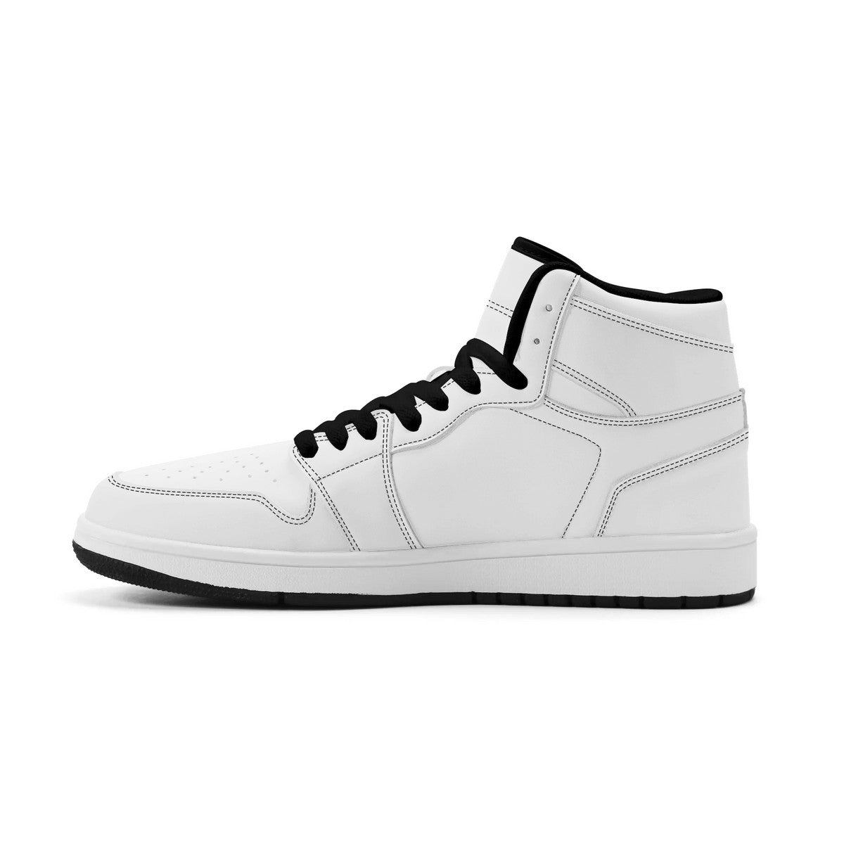 Unisex New Synthetic Leather High Top Sneakers