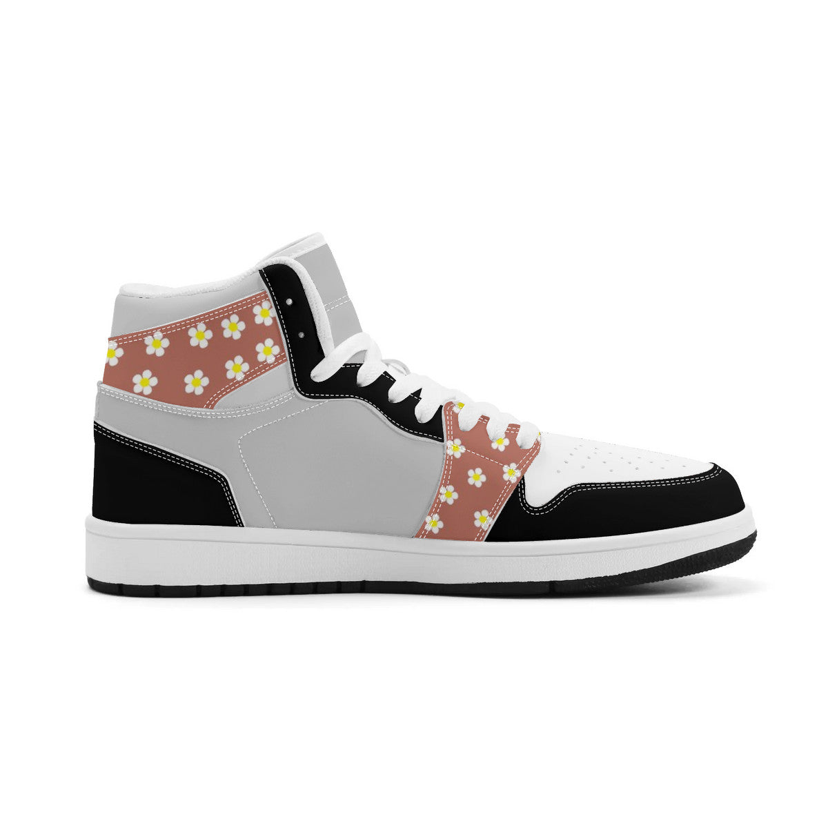 Unisex New Synthetic Leather High Top Sneakers