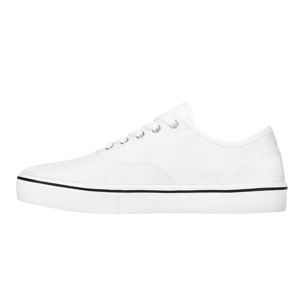 D3S Skate Shoes With Customized Tongue - White