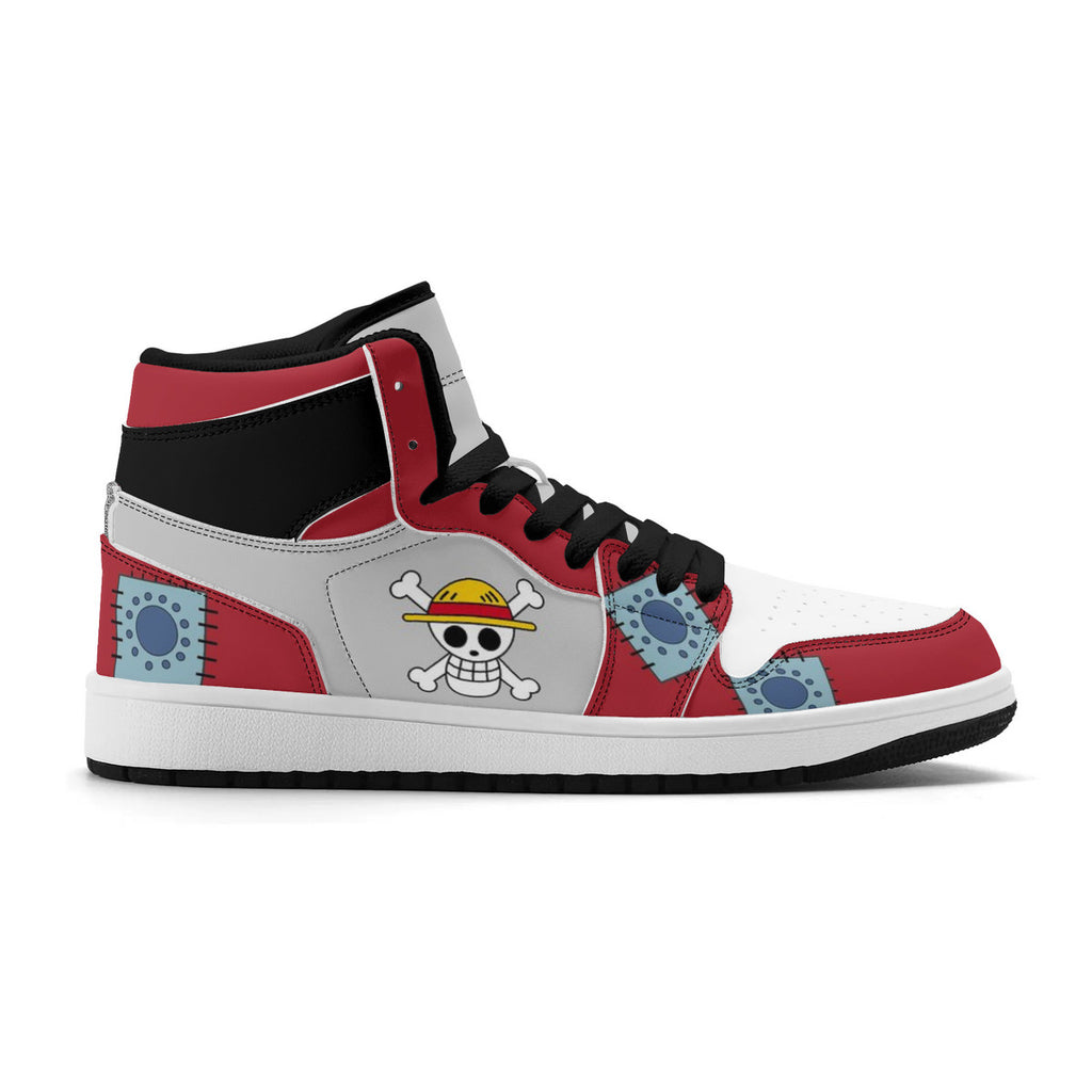 Unisex New Synthetic Leather High Top Sneakers