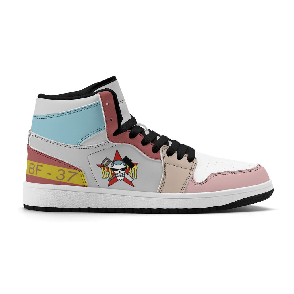 Unisex New Synthetic Leather High Top Sneakers