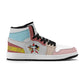 Unisex New Synthetic Leather High Top Sneakers