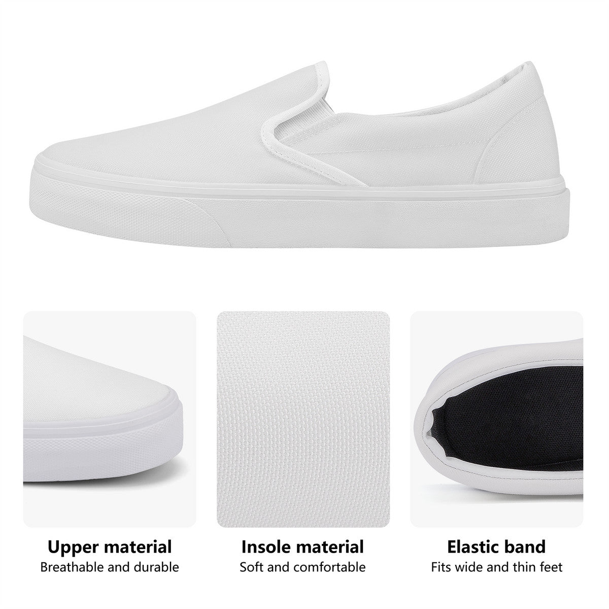 MD New Style Skate Slip On Shoes