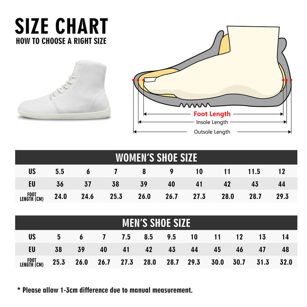 Unisex Barefoot High-Top Sneakers