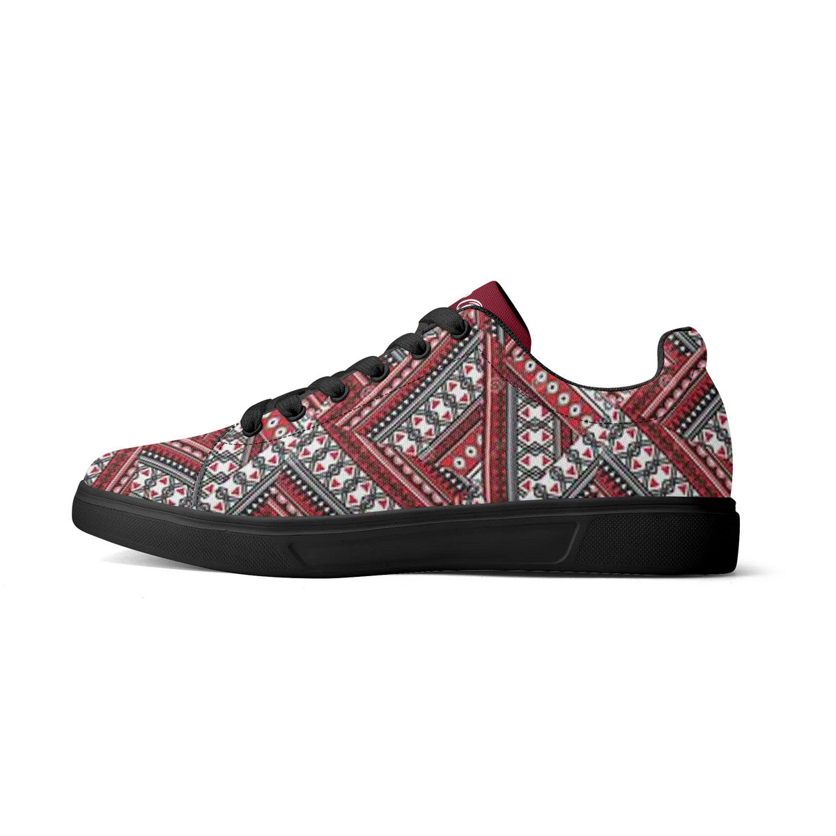 Copy of Tribe Red Canvas Shoes Comfortable Walking Sneakers
