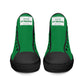 Copy of Fearless Pioneer High-Top Canvas Shoes With Customized Tongue - Black