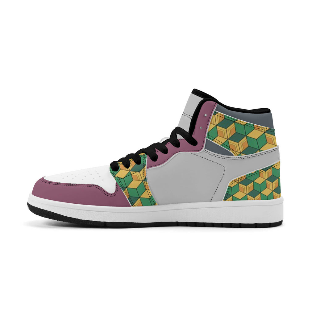 Unisex New Synthetic Leather High Top Sneakers