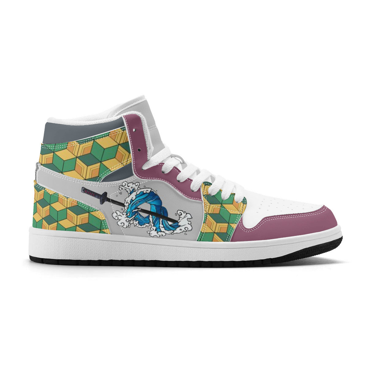 Unisex New Synthetic Leather High Top Sneakers