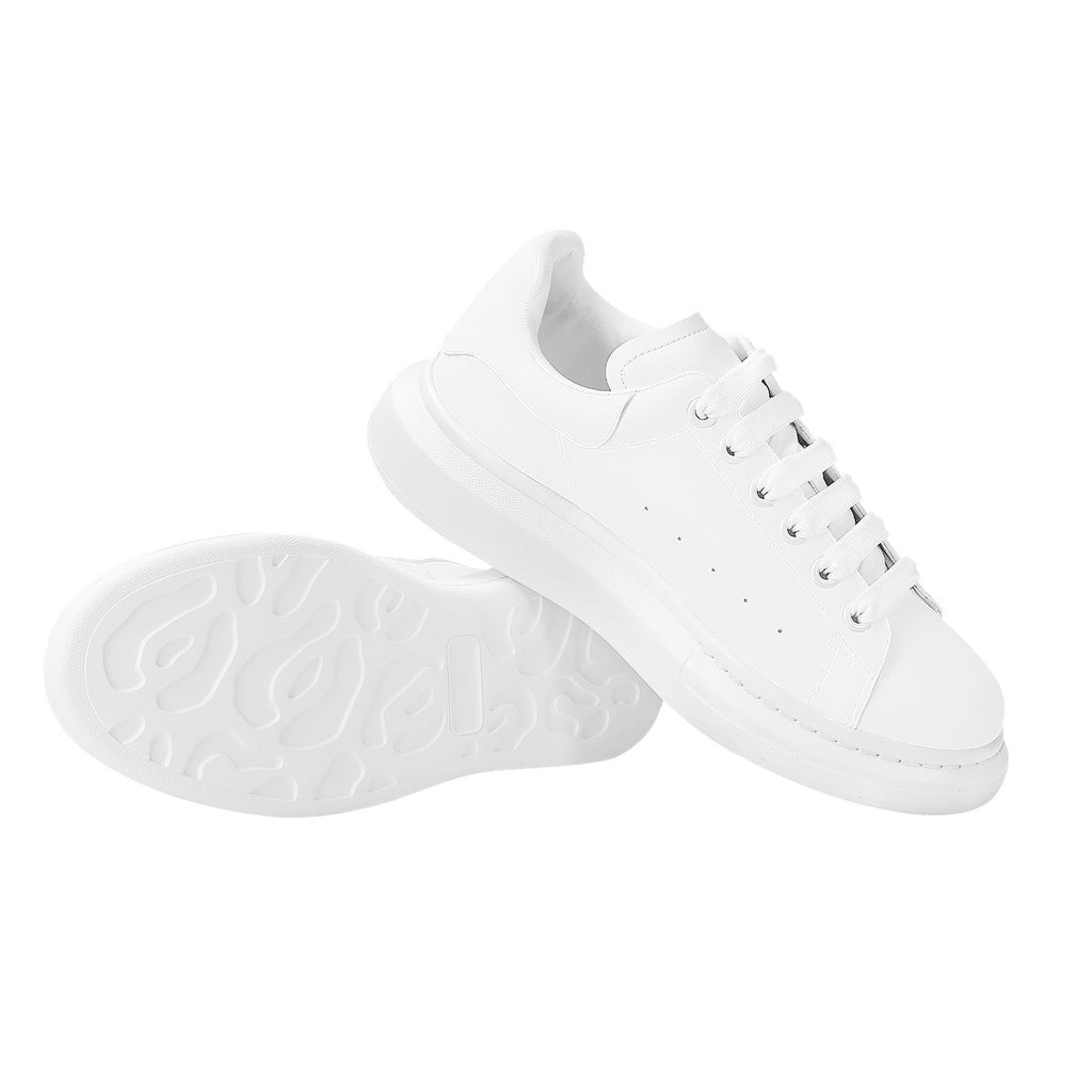D69 Heighten Low Top Shoes - White