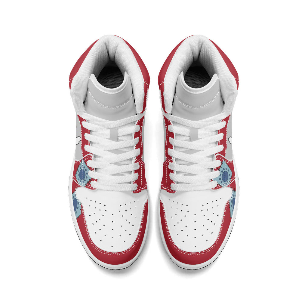 Unisex New Synthetic Leather High Top Sneakers