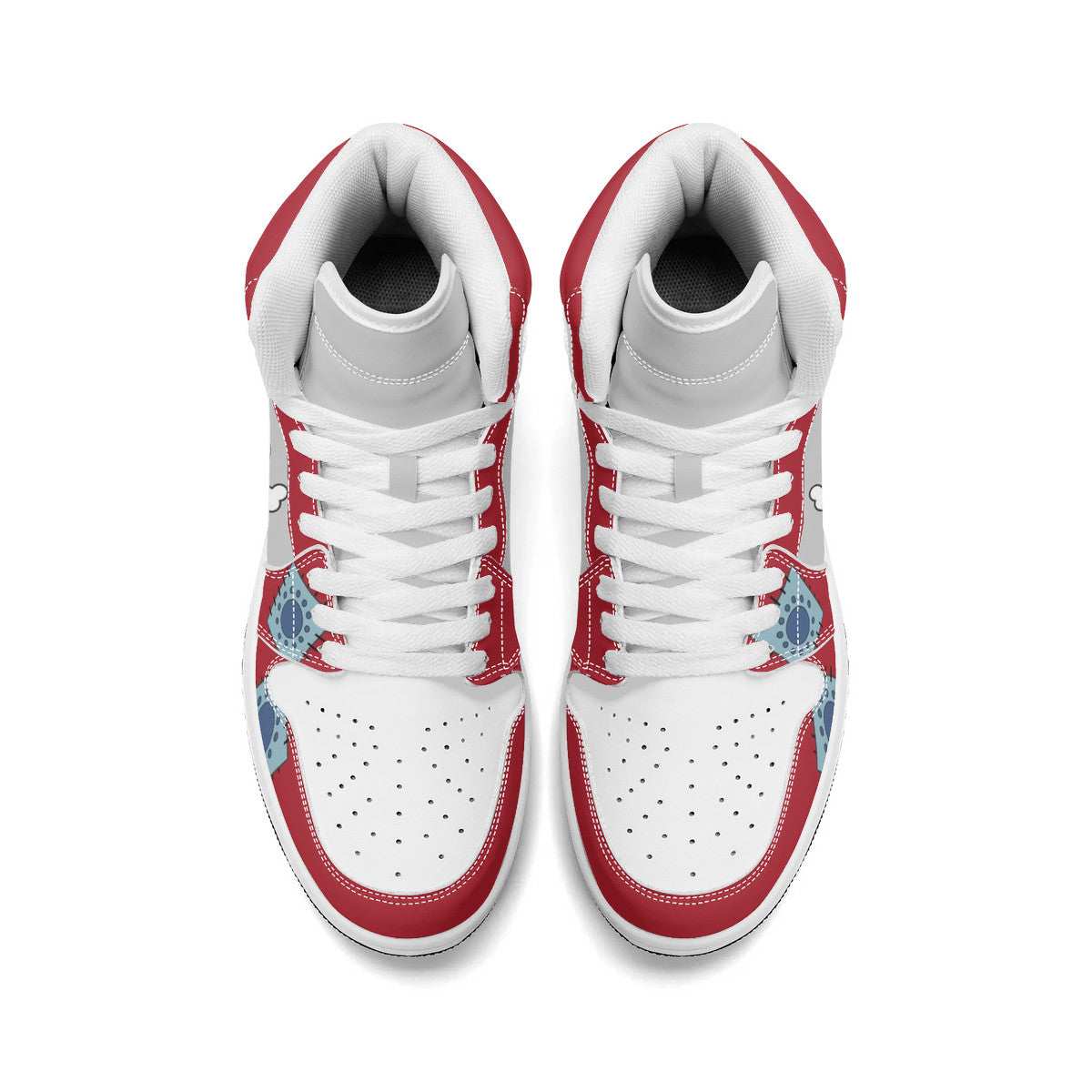 Unisex New Synthetic Leather High Top Sneakers