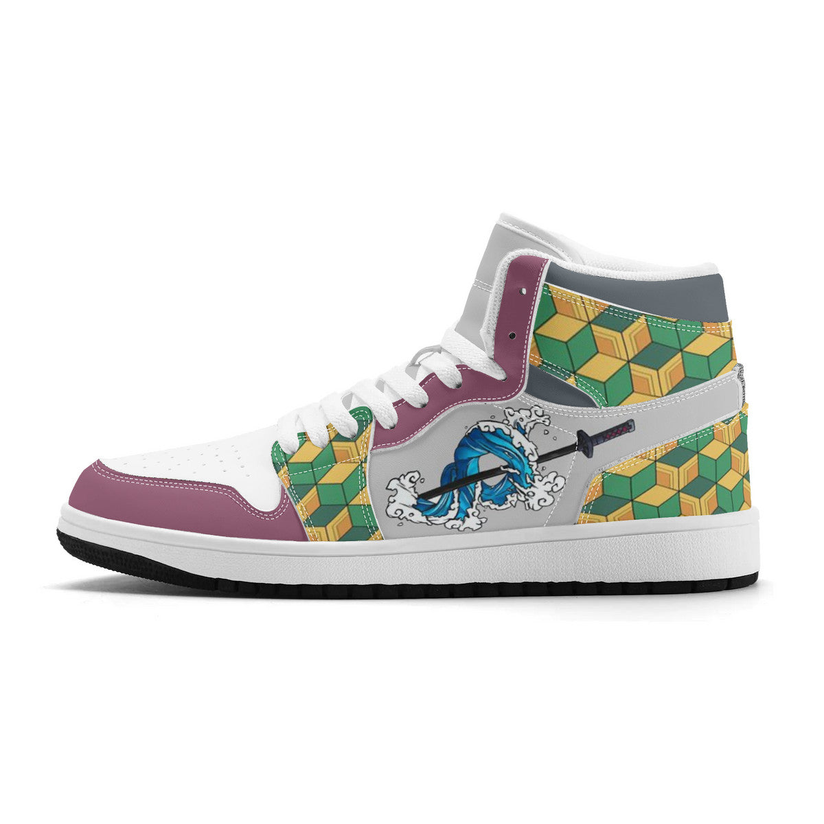 Unisex New Synthetic Leather High Top Sneakers