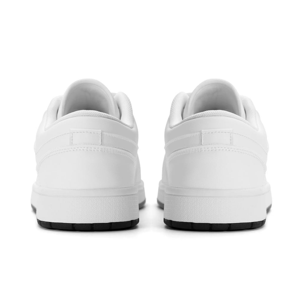 Unisex New Synthetic Leather Low Top Sneakers