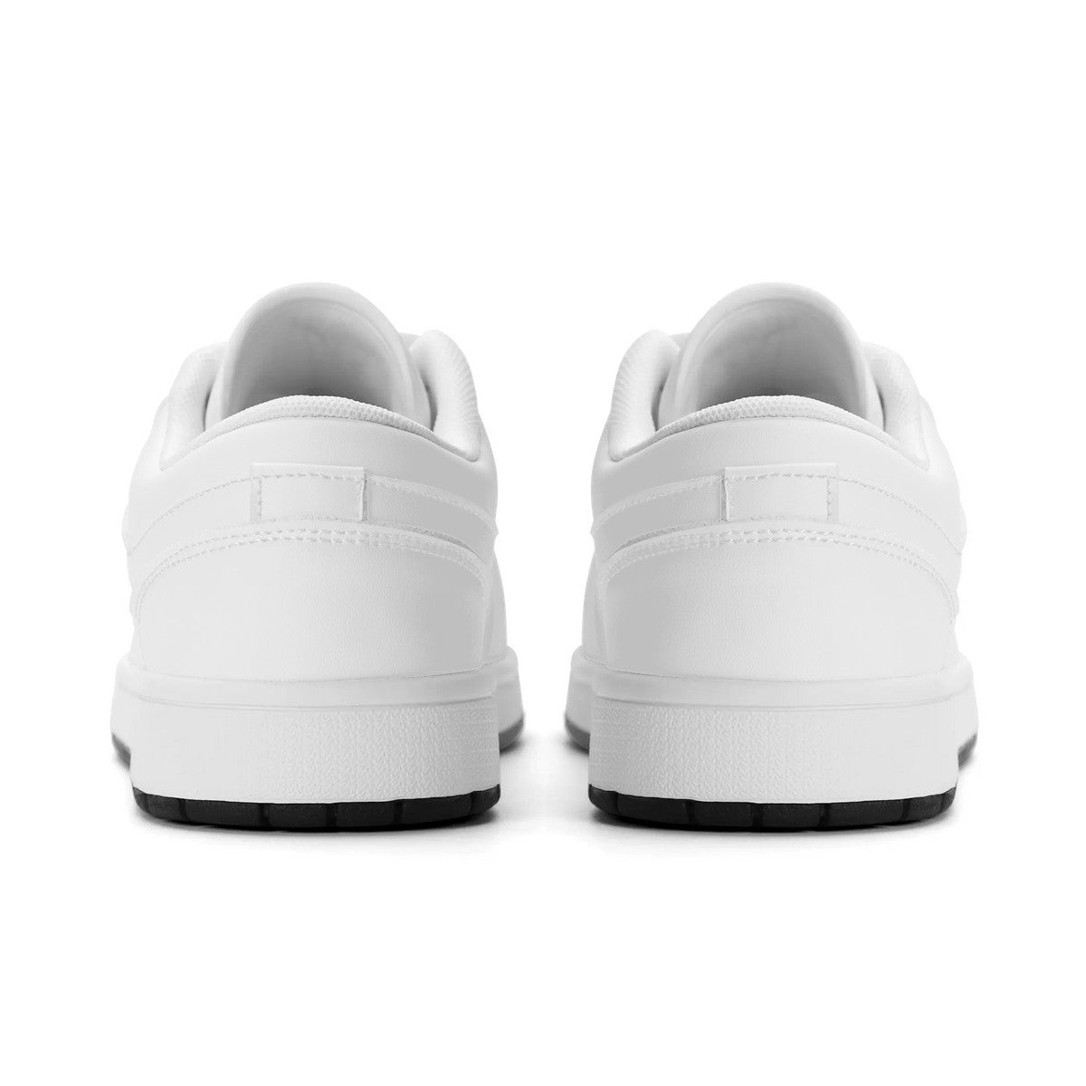 Unisex New Synthetic Leather Low Top Sneakers