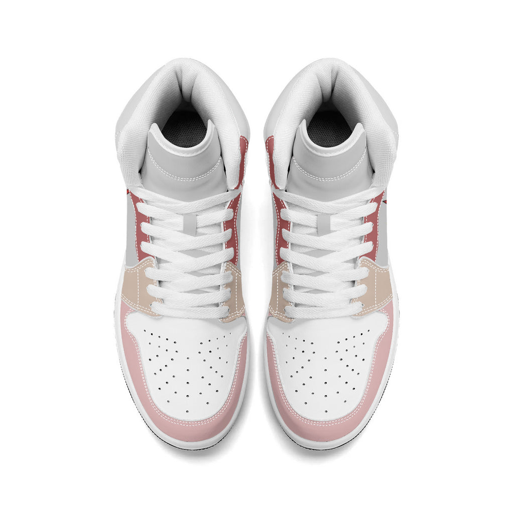 Unisex New Synthetic Leather High Top Sneakers