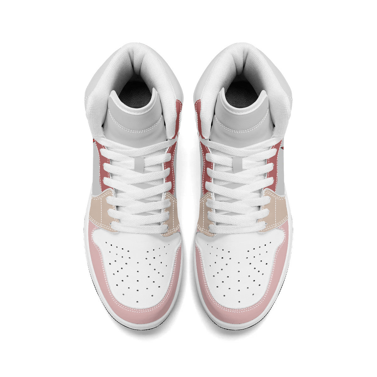 Unisex New Synthetic Leather High Top Sneakers