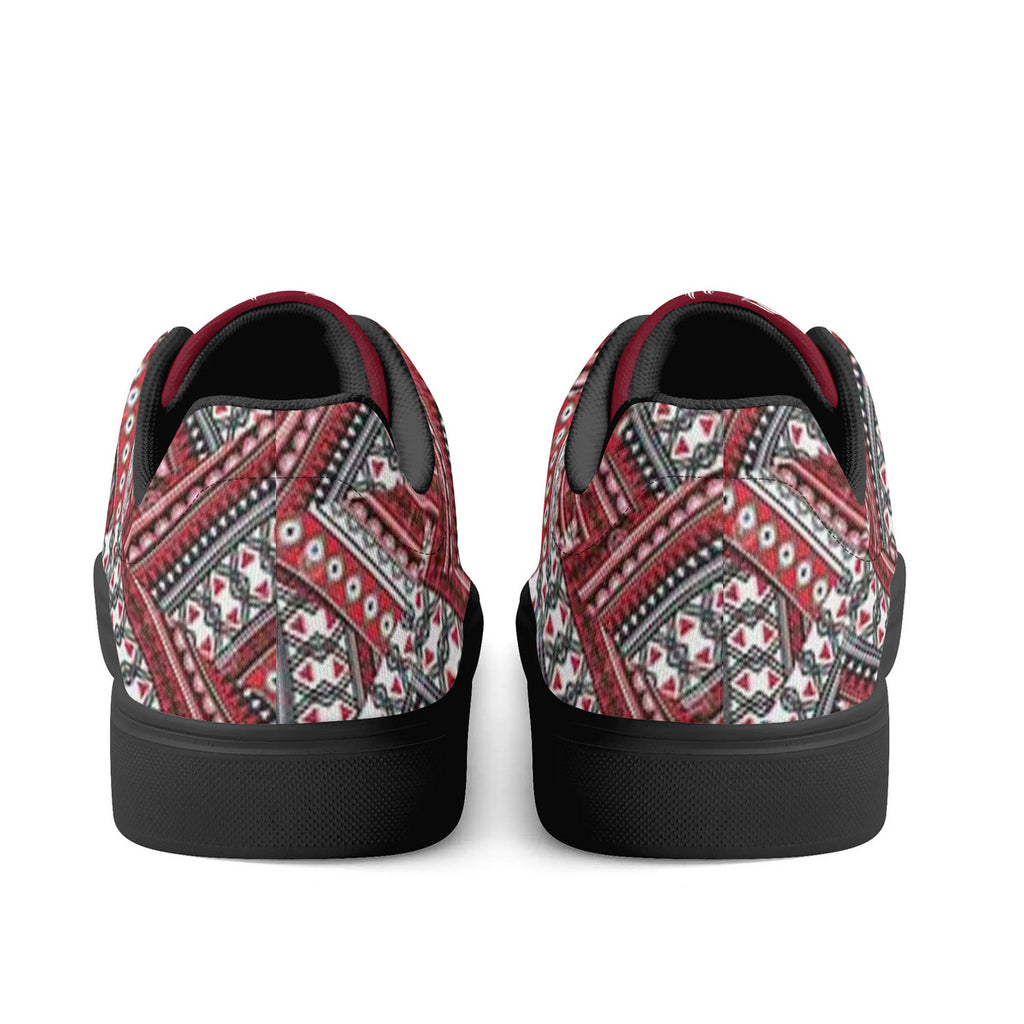 Copy of Tribe Red Canvas Shoes Comfortable Walking Sneakers