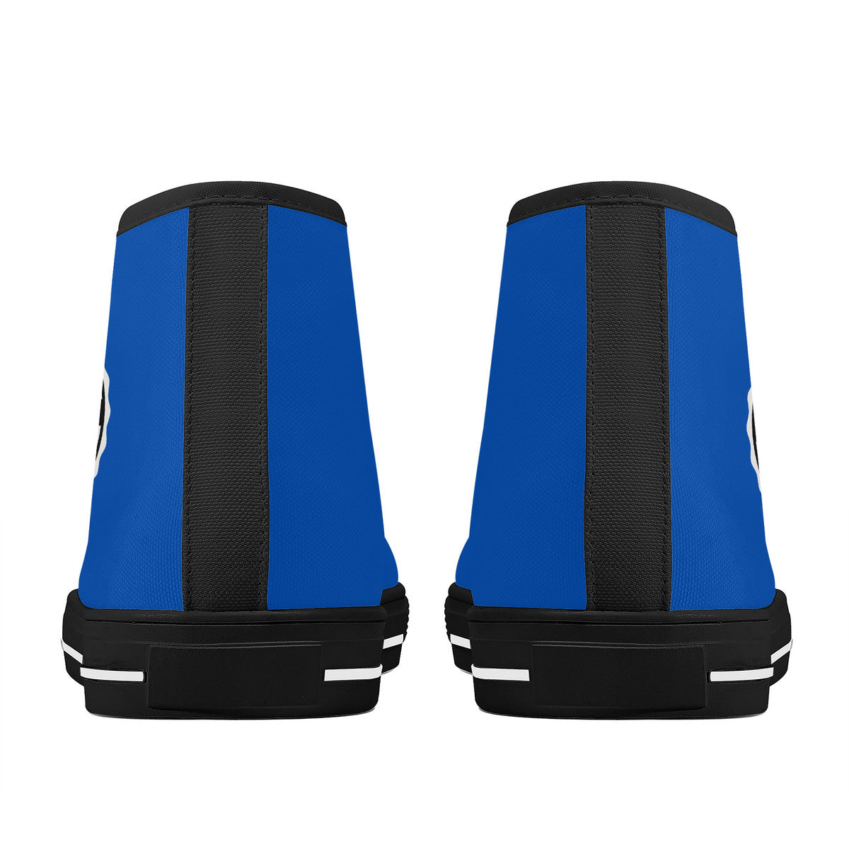 Copy of Fearless Pioneer High-Top Canvas Shoes With Customized Tongue - Black