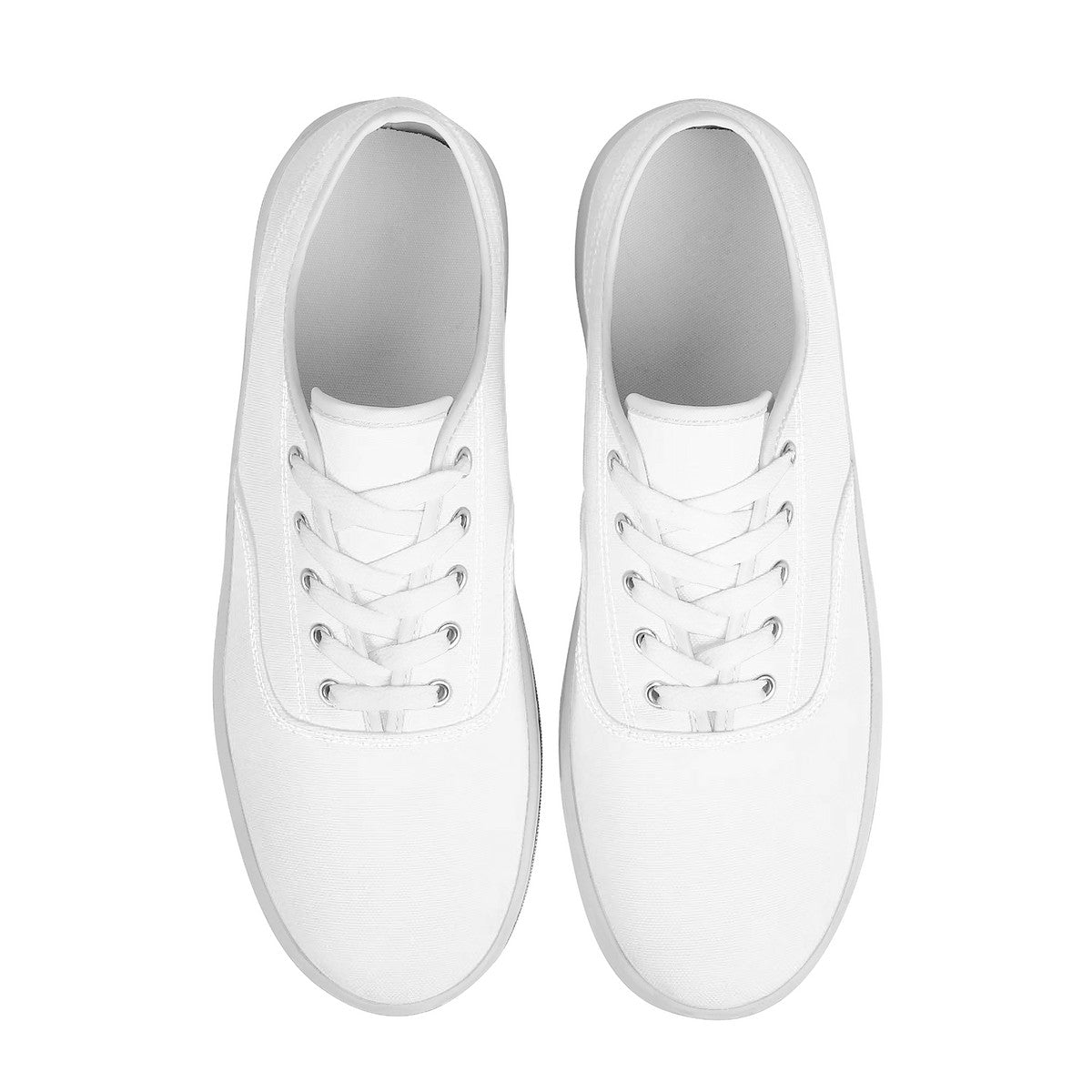 D3S Skate Shoes With Customized Tongue - White