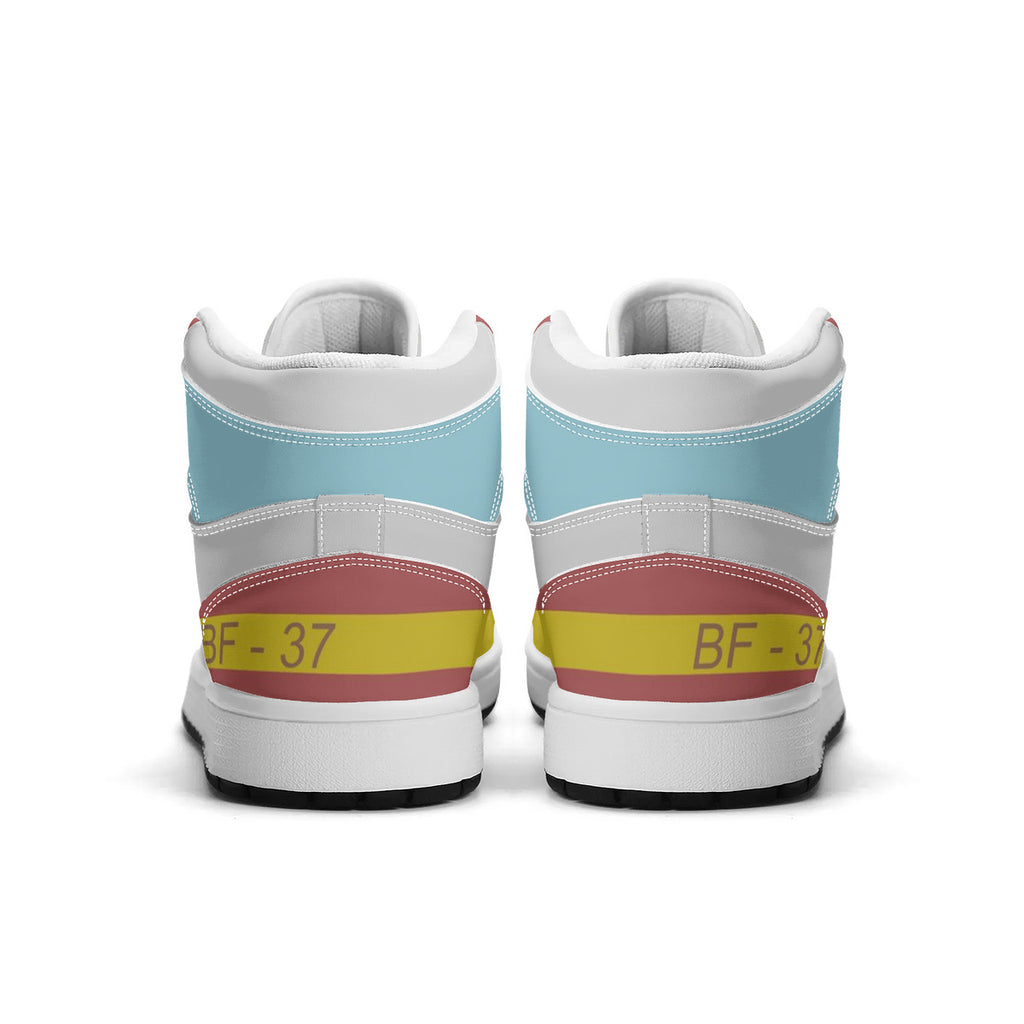 Unisex New Synthetic Leather High Top Sneakers