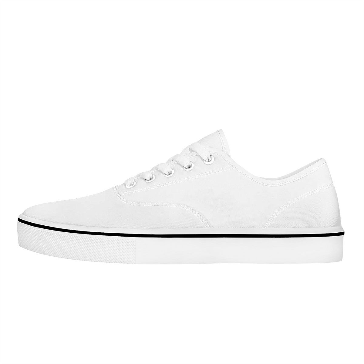 D3S Skate Shoes With Customized Tongue - White