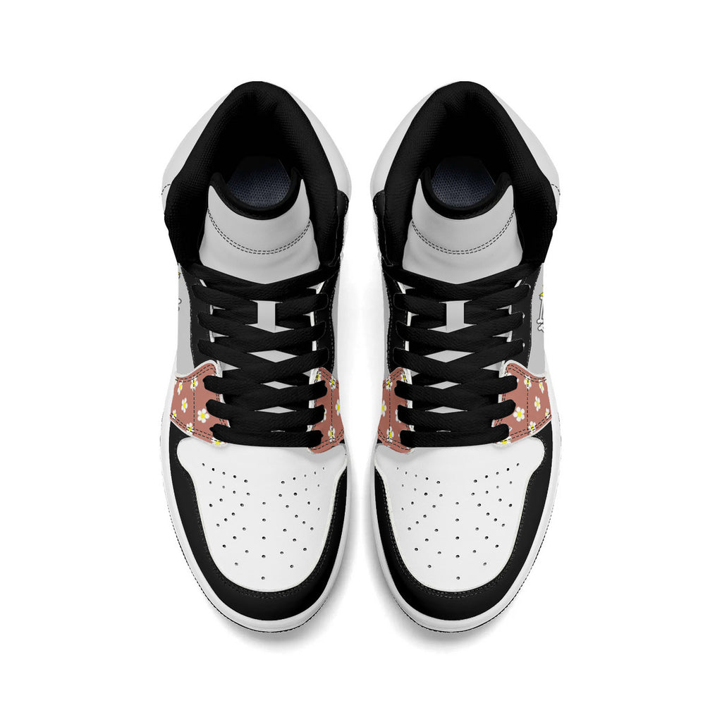 Unisex New Synthetic Leather High Top Sneakers