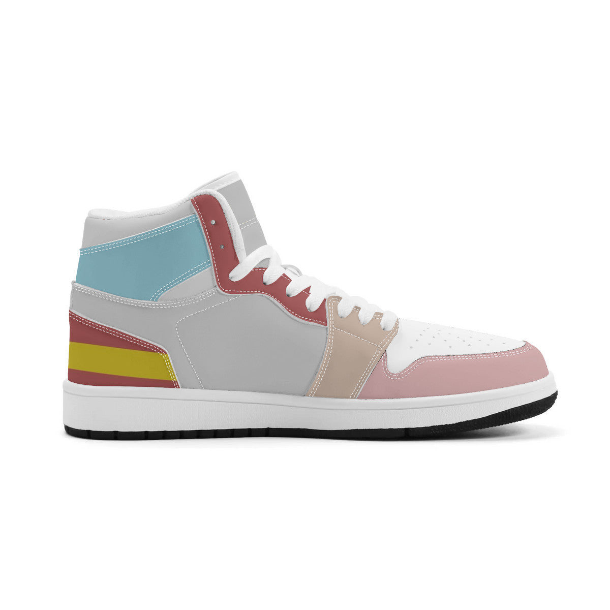 Unisex New Synthetic Leather High Top Sneakers
